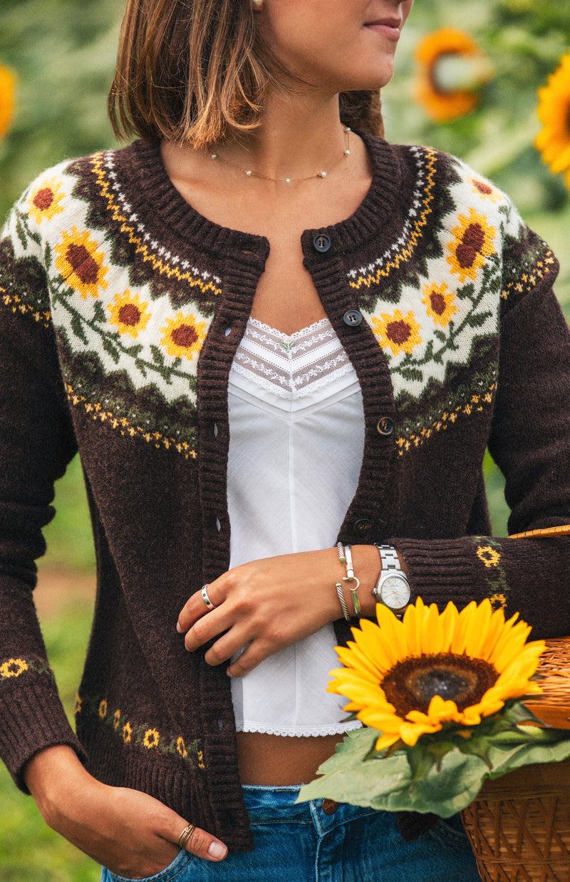 Sunflower Harvest Cardigan
