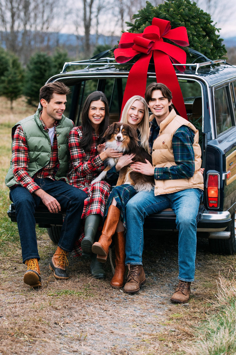 Cozy Cabin Puffer Vest in Green