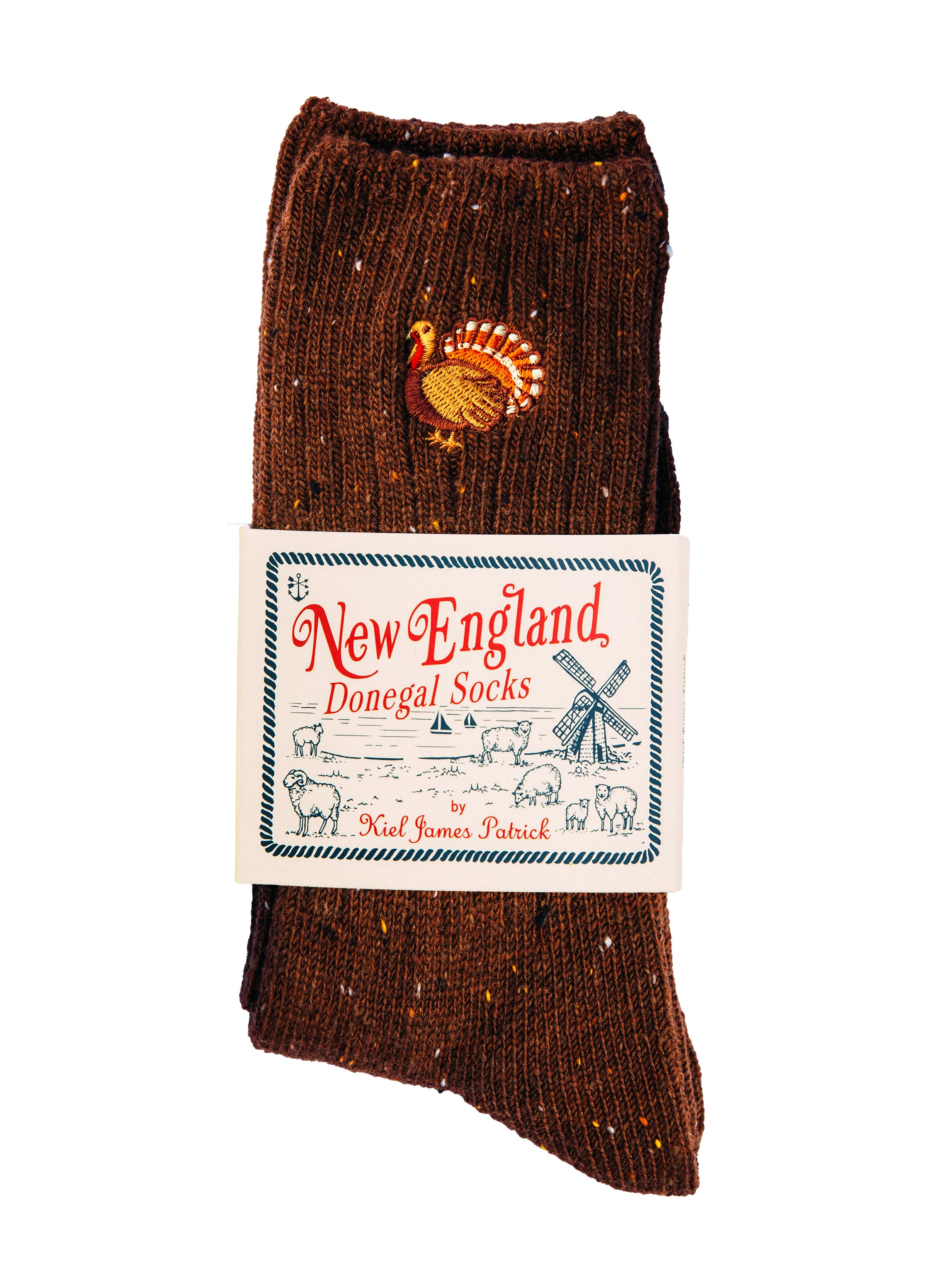 Turkey Donegal Socks