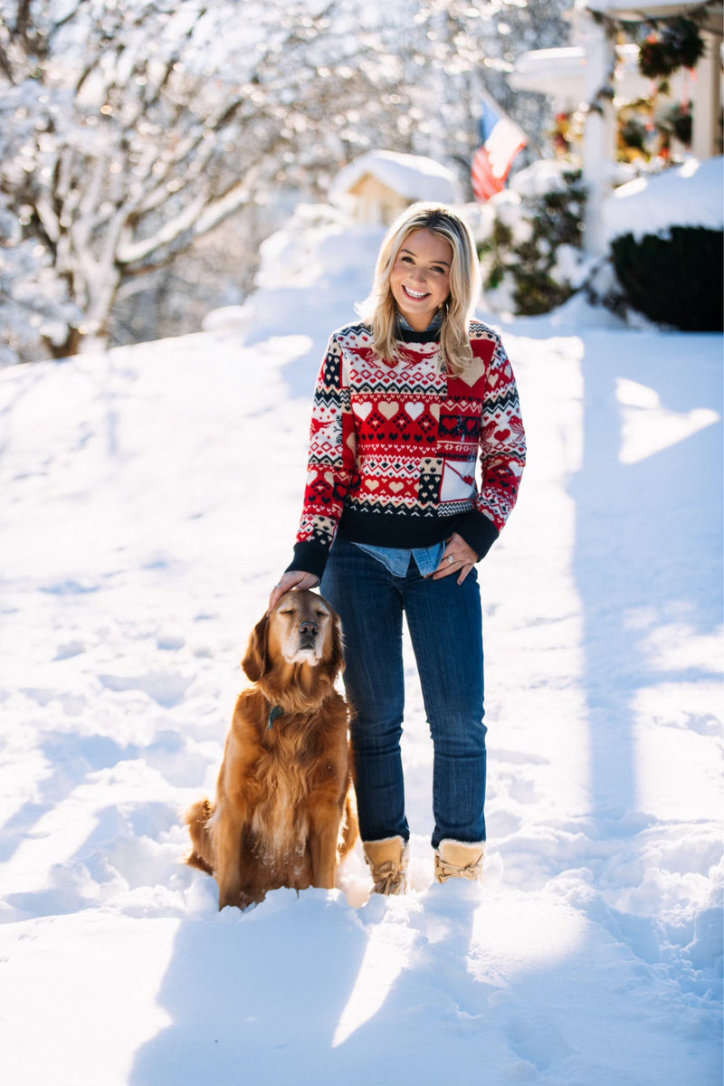 Valentine Patchwork Sweater