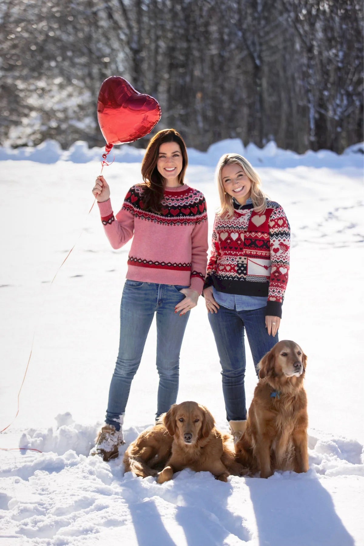 Valentine Patchwork Sweater