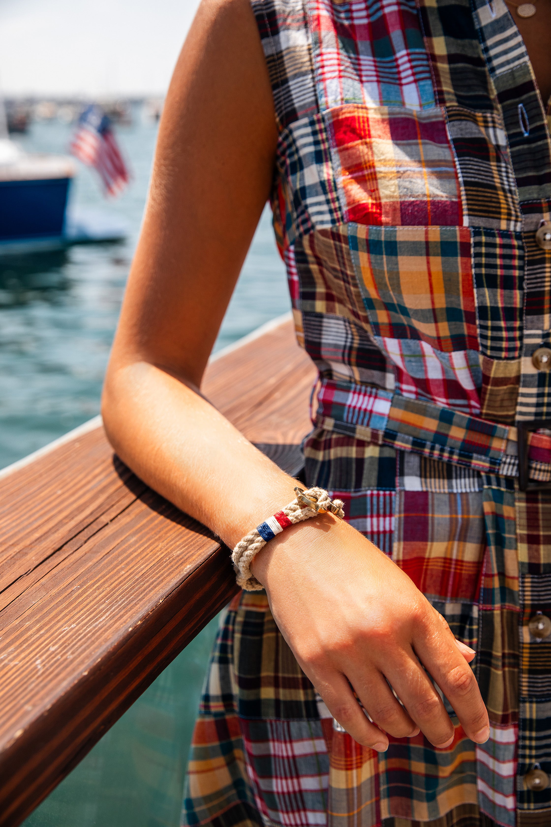 Vintage Boat Rope Bracelet - Nantucket