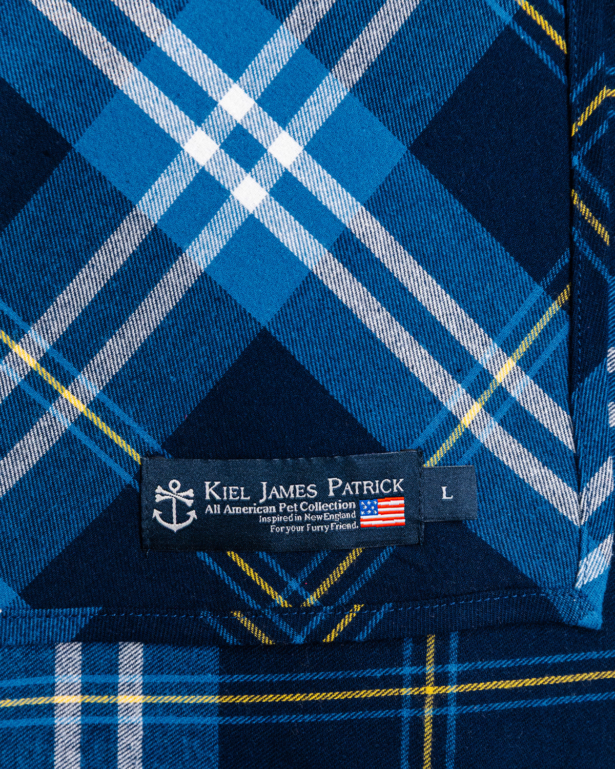 Wellesley Creek Flannel Dog Bandana