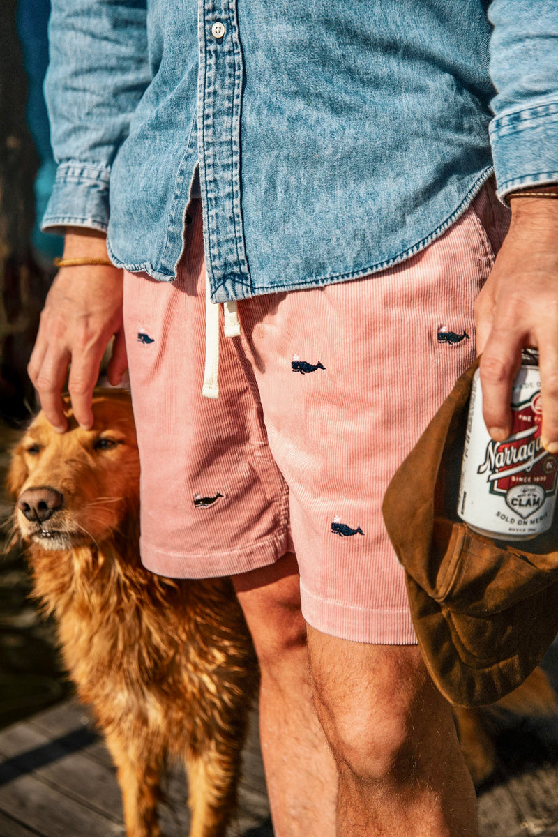 Atlantic Whale Corduroy Shorts