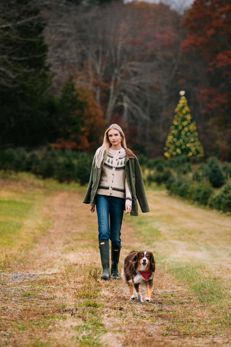 Winter Pines Fair Isle Cardigan
