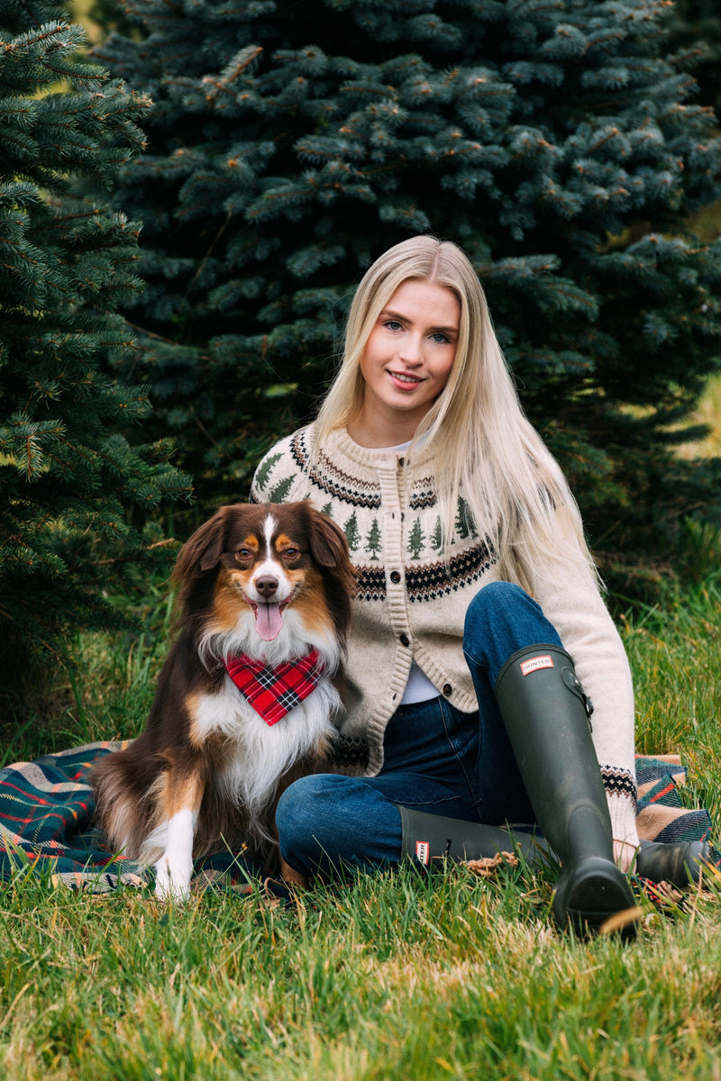 Winter Pines Fair Isle Cardigan