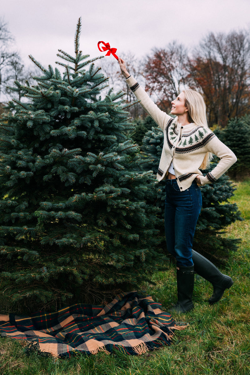 Winter Pines Fair Isle Cardigan