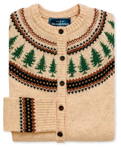 Winter Pines Fair Isle Cardigan