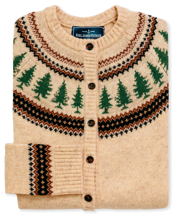 Winter Pines Fair Isle Cardigan