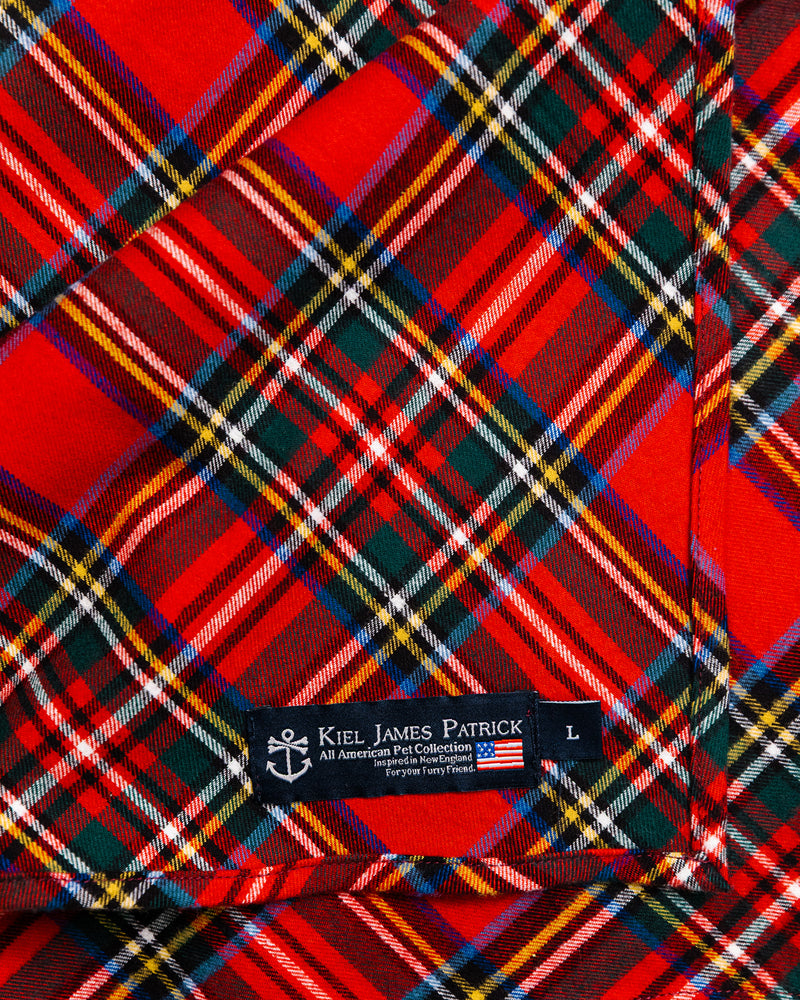 Winter Spice Flannel Dog Bandana