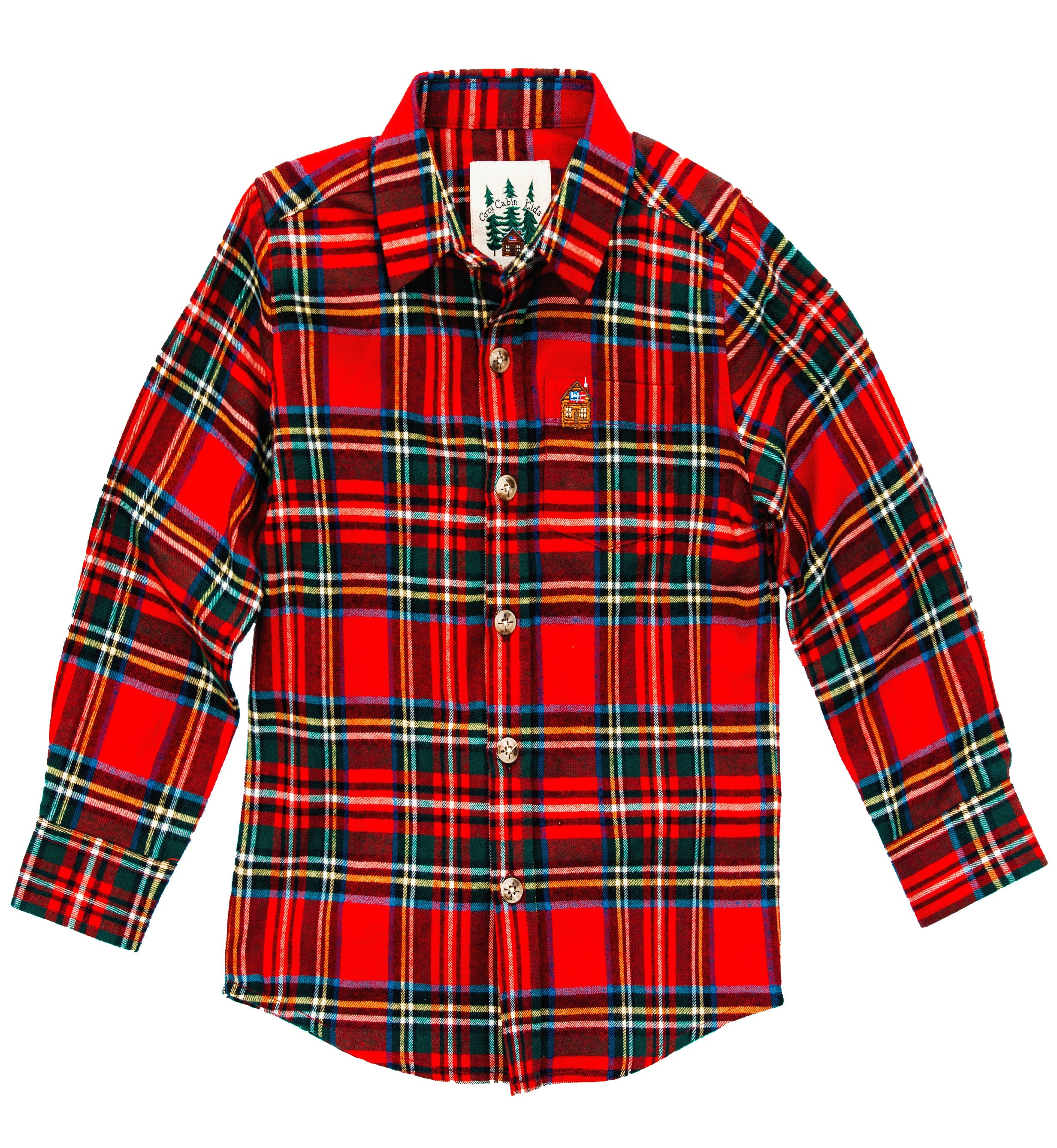 Winter Spice Kids Flannel Shirt