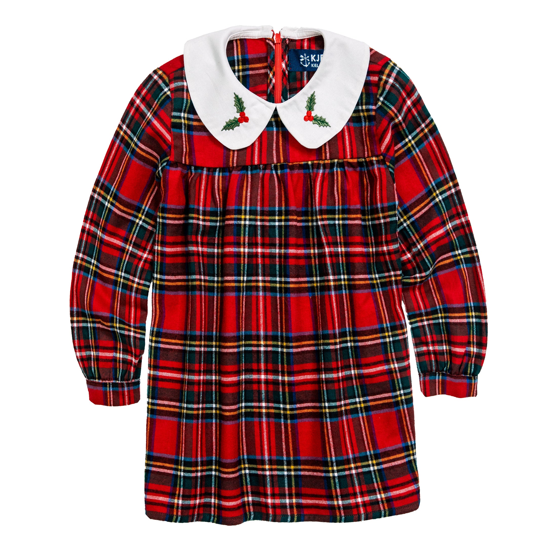 Winterberry Plaid Kids Dress