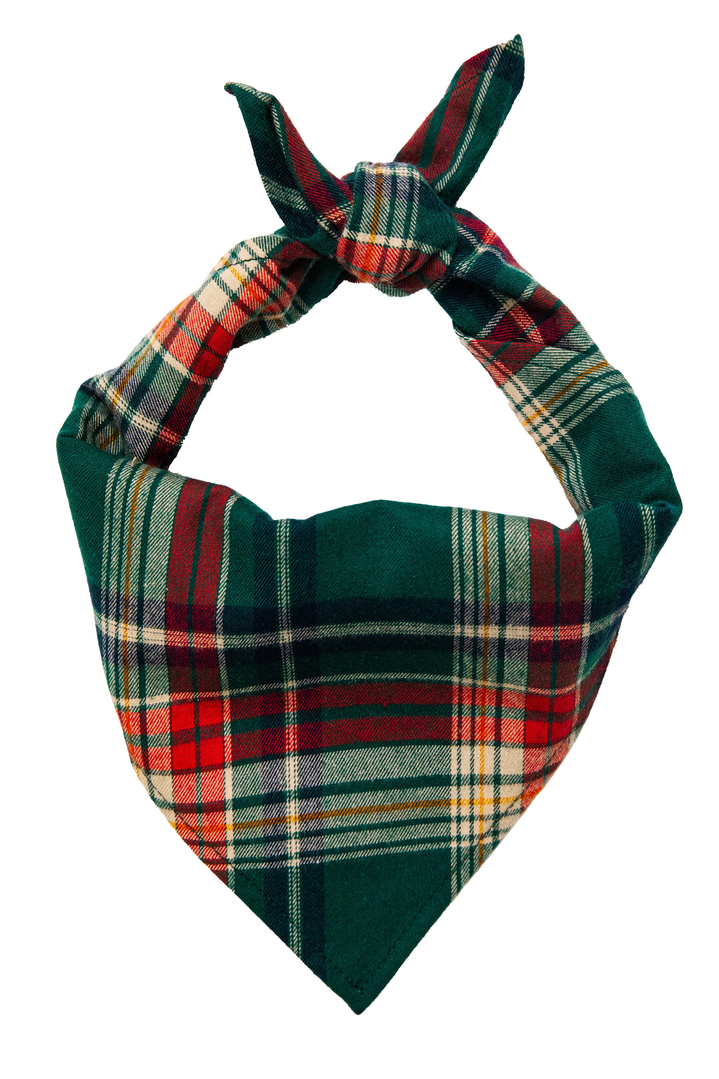 Woodstock Trail Flannel Dog Bandana