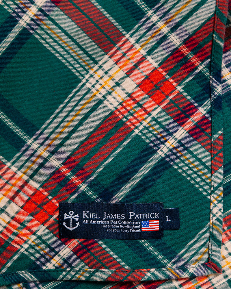 Woodstock Trail Flannel Dog Bandana