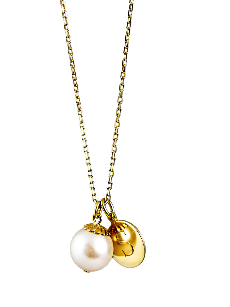 World's Your Oyster Engraveable Necklace