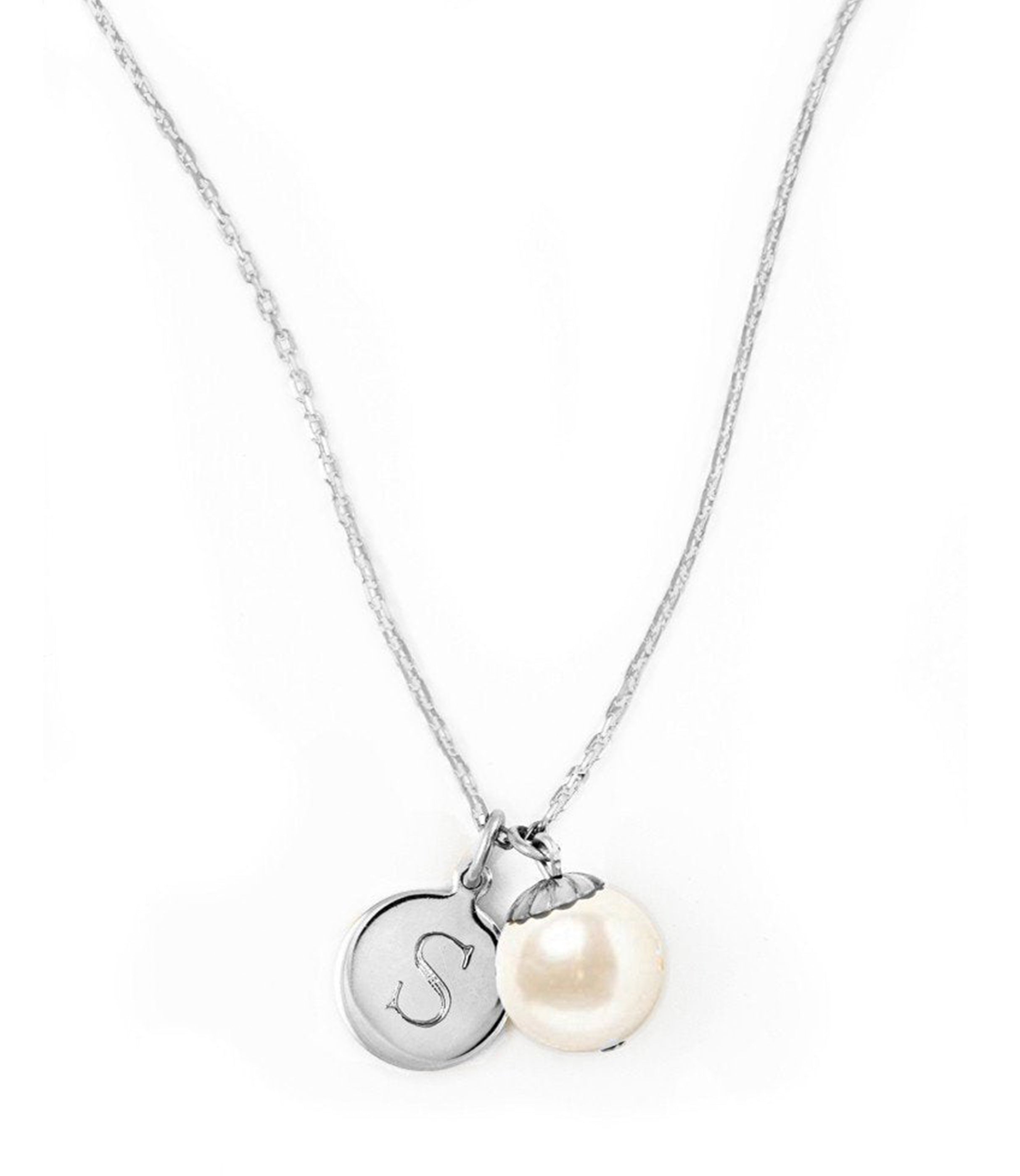 World's Your Oyster Engraveable Necklace