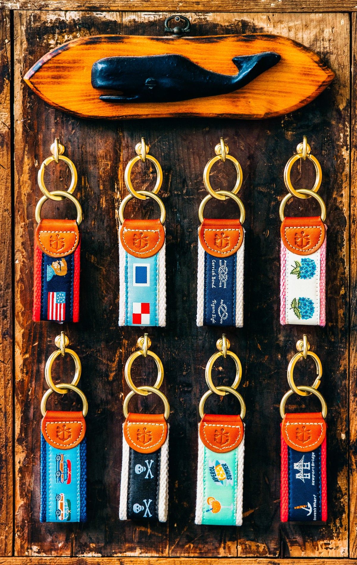 Captain's Knot Ribbon Key Fob
