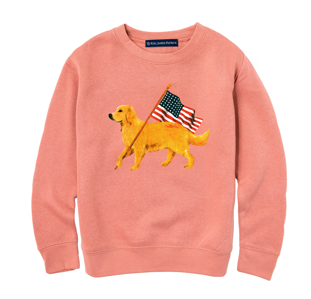 The American Golden Kids Sweatshirt in Red