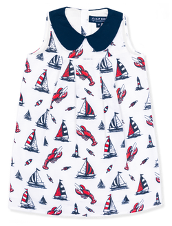Lobster Harbor Kid's Dress