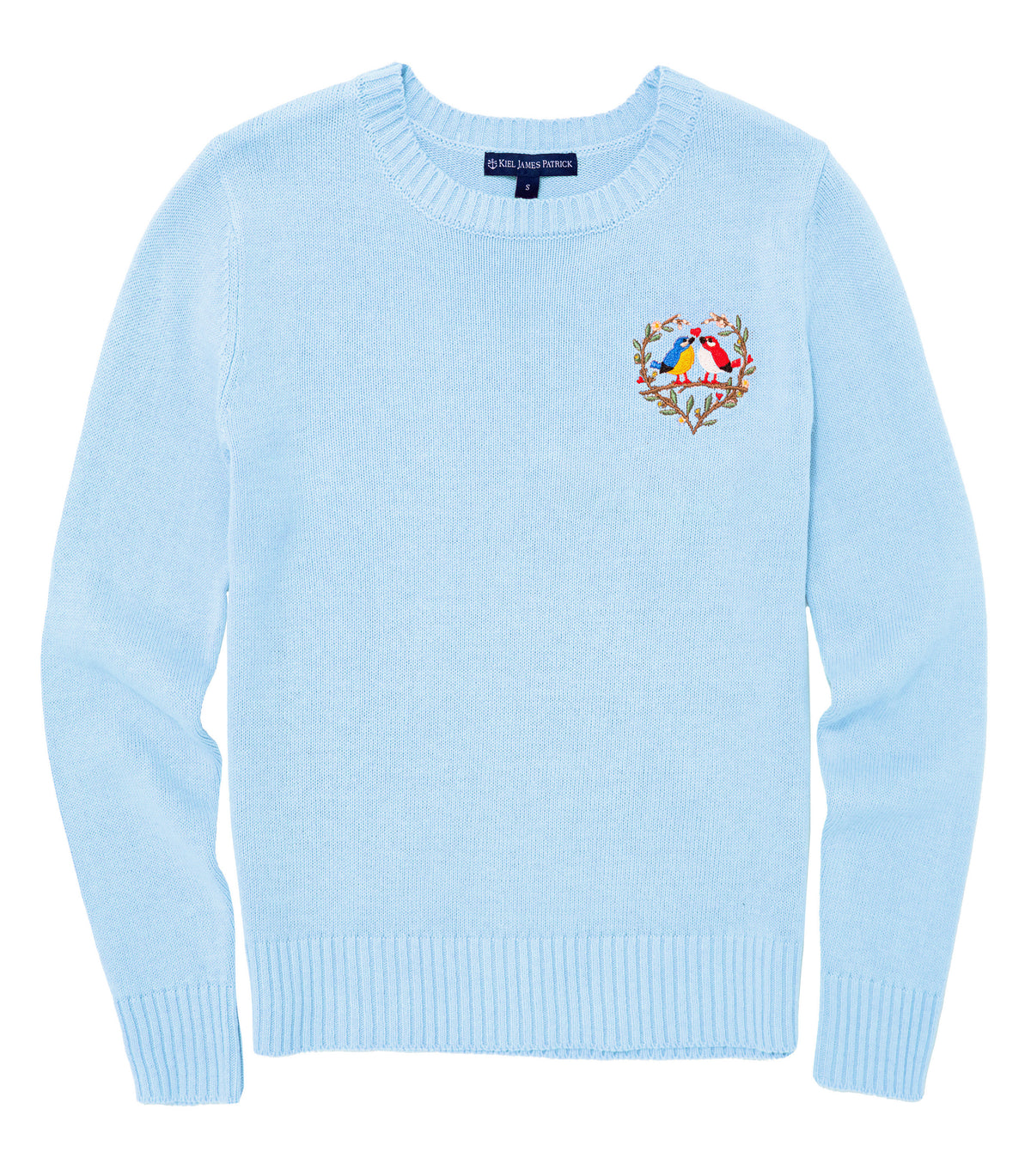 Lovebirds Embroidered Sweater