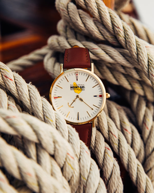 KJP x Mount Gay Rum Red Cap Adventurer Watch - 40mm