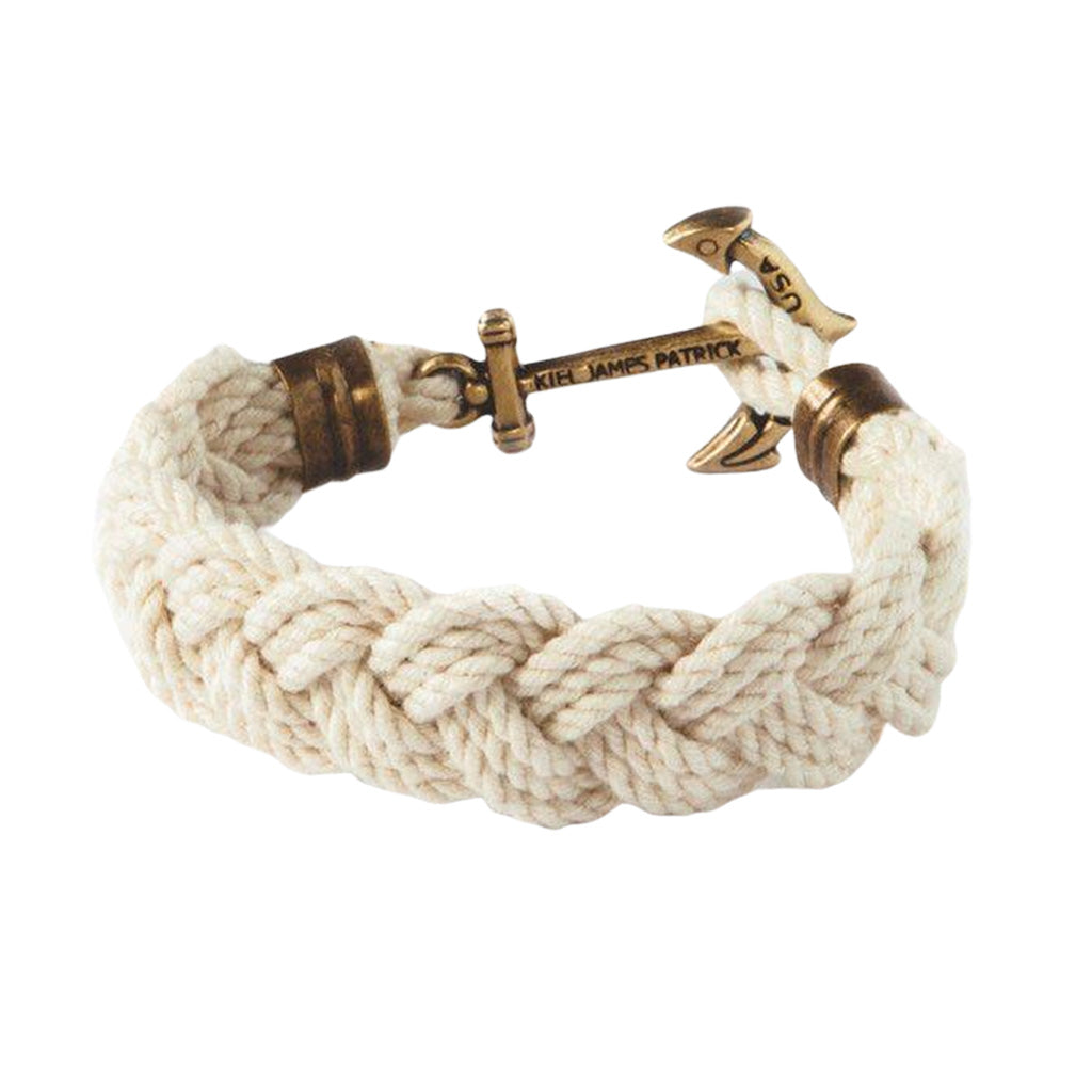 Mariner and Cape Poge Bay Turk's Head Knot Bracelet