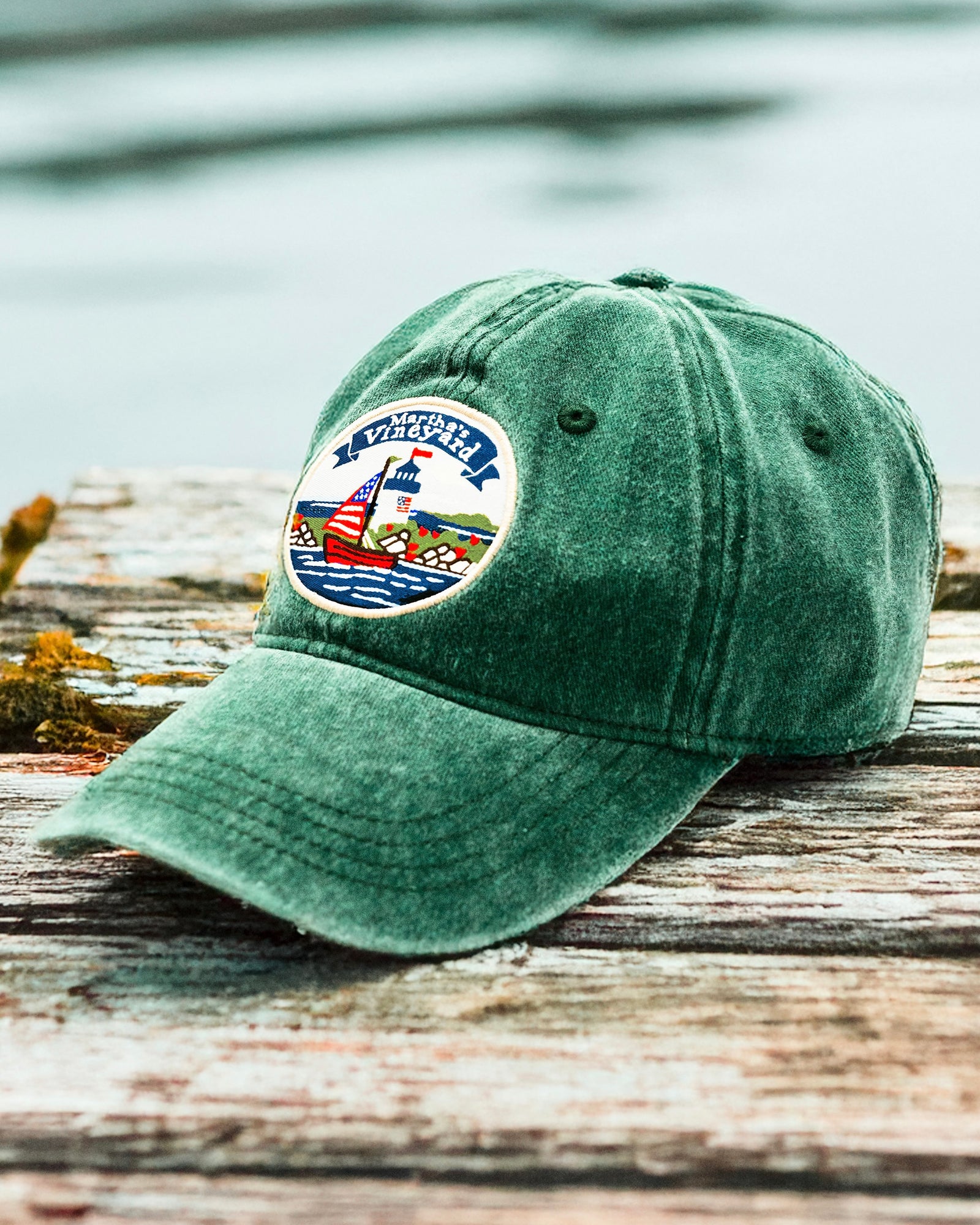 MarthasVineyardGreenSailboatLi