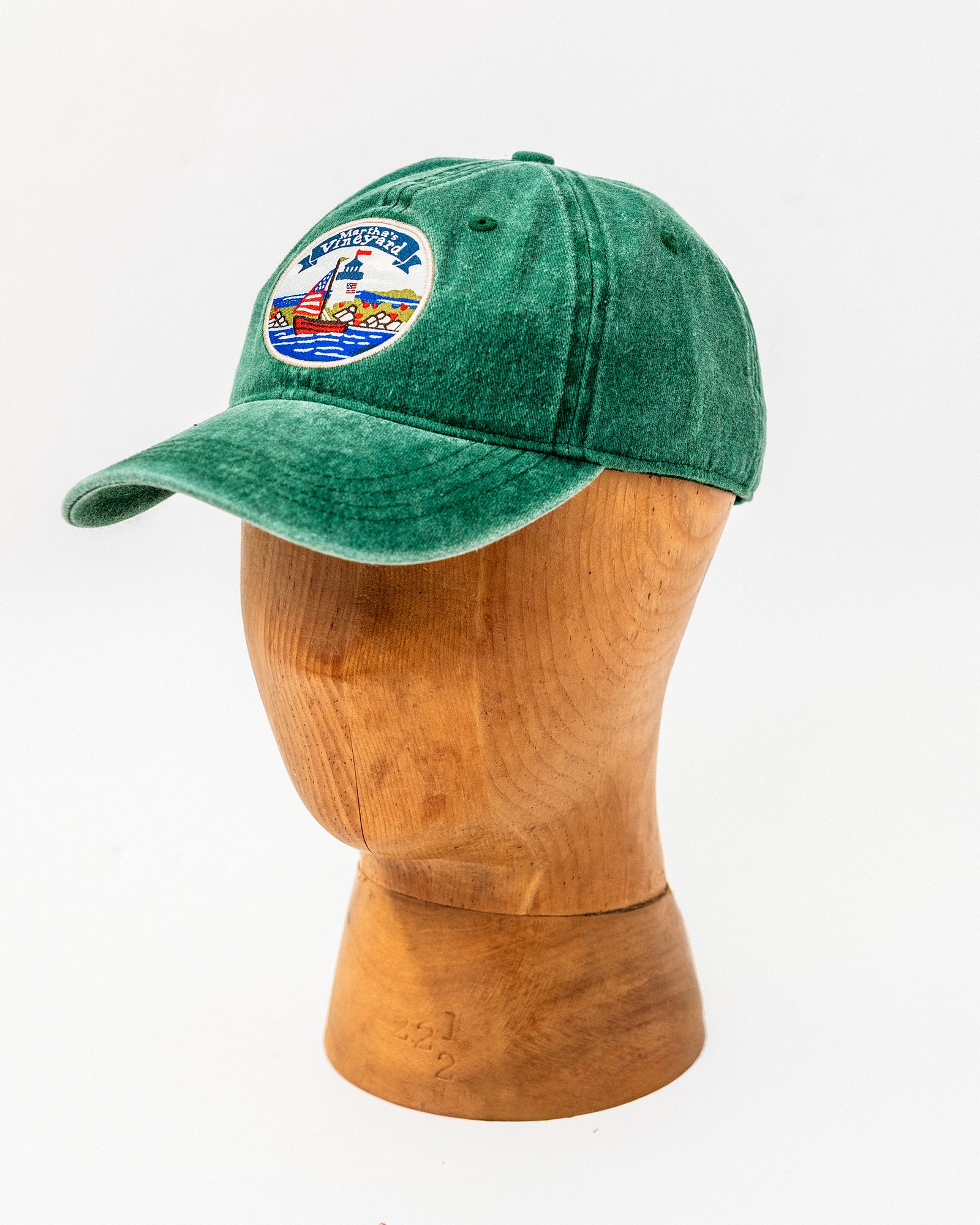 KJP Martha's Vineyard Embroidered Patch Cap in Green – Kiel James