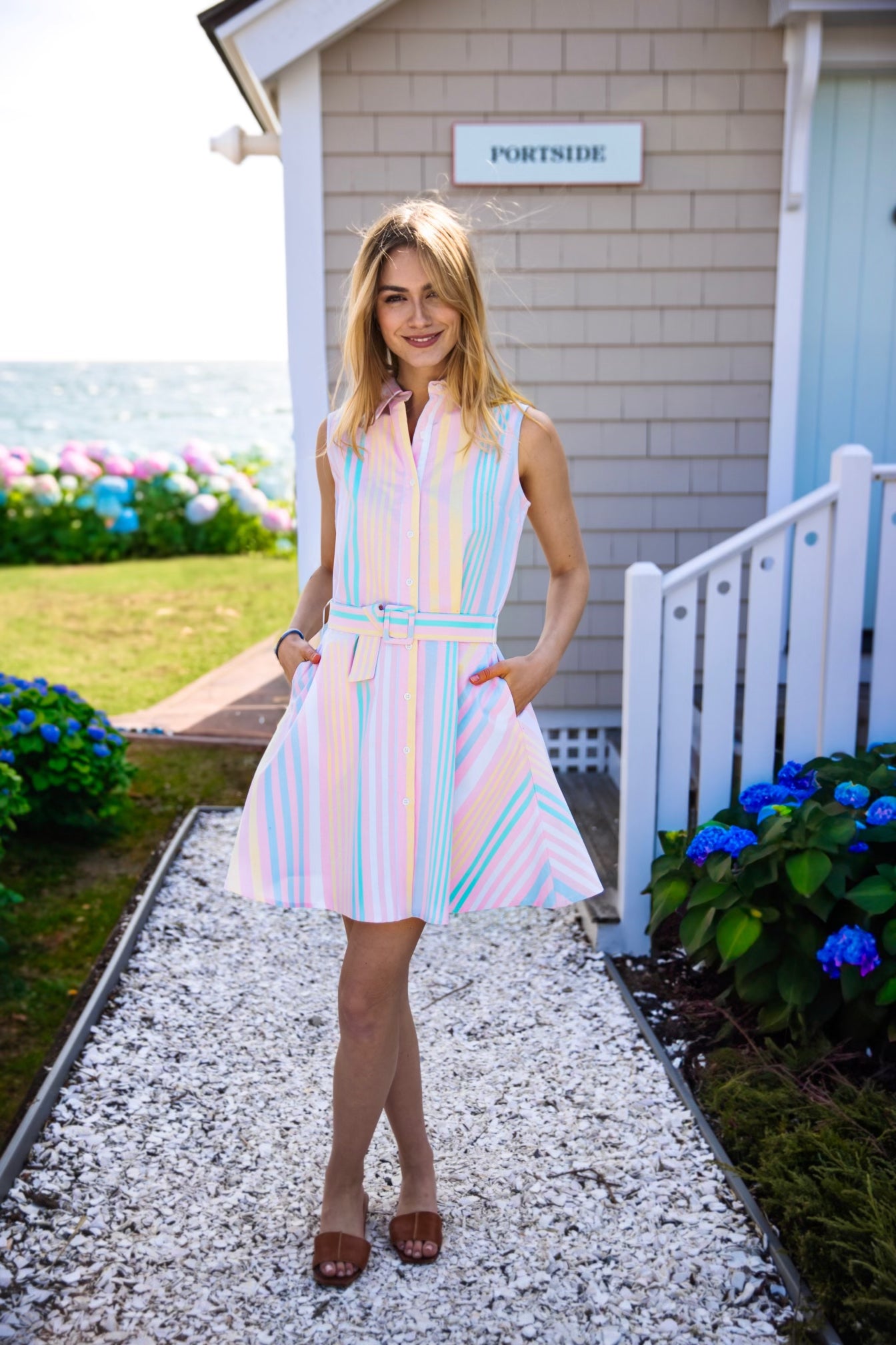 Bahama Stripe Summering Dress