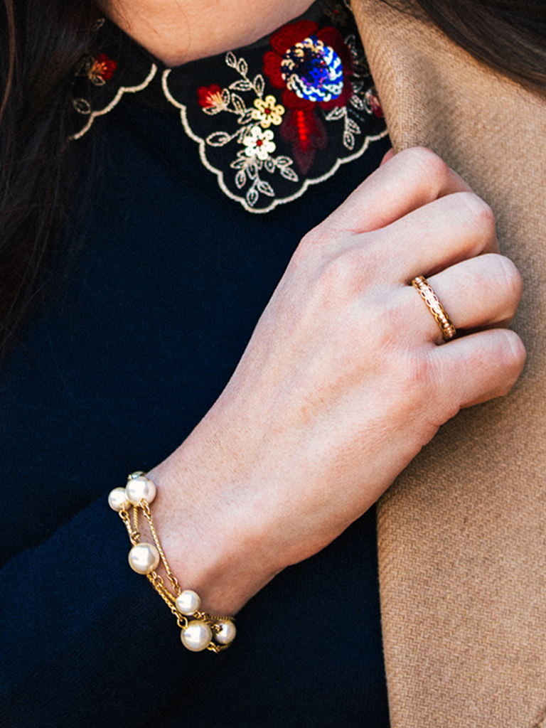 Royal Pearls Bracelet