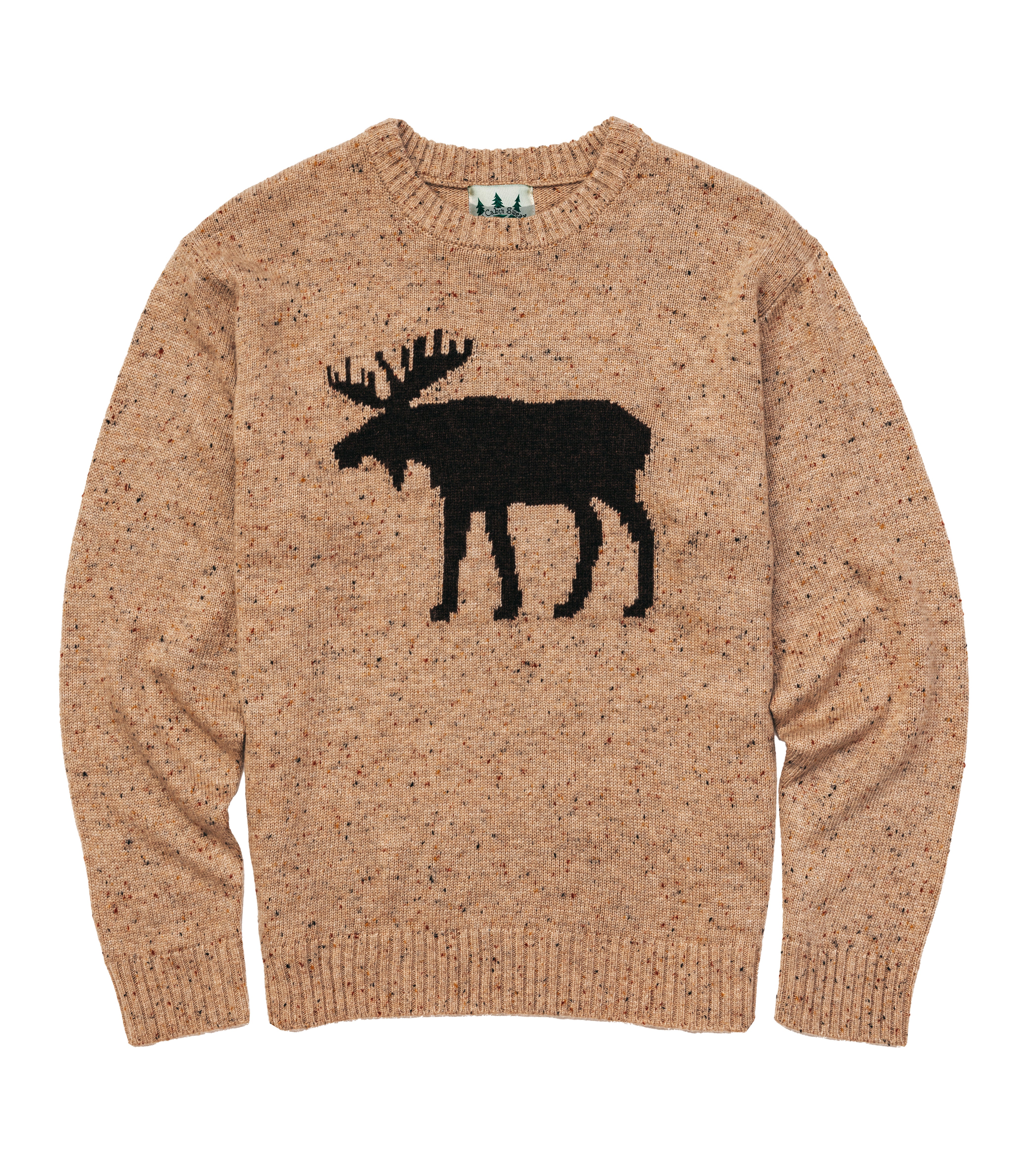 Moose Crossing Donegal Sweater