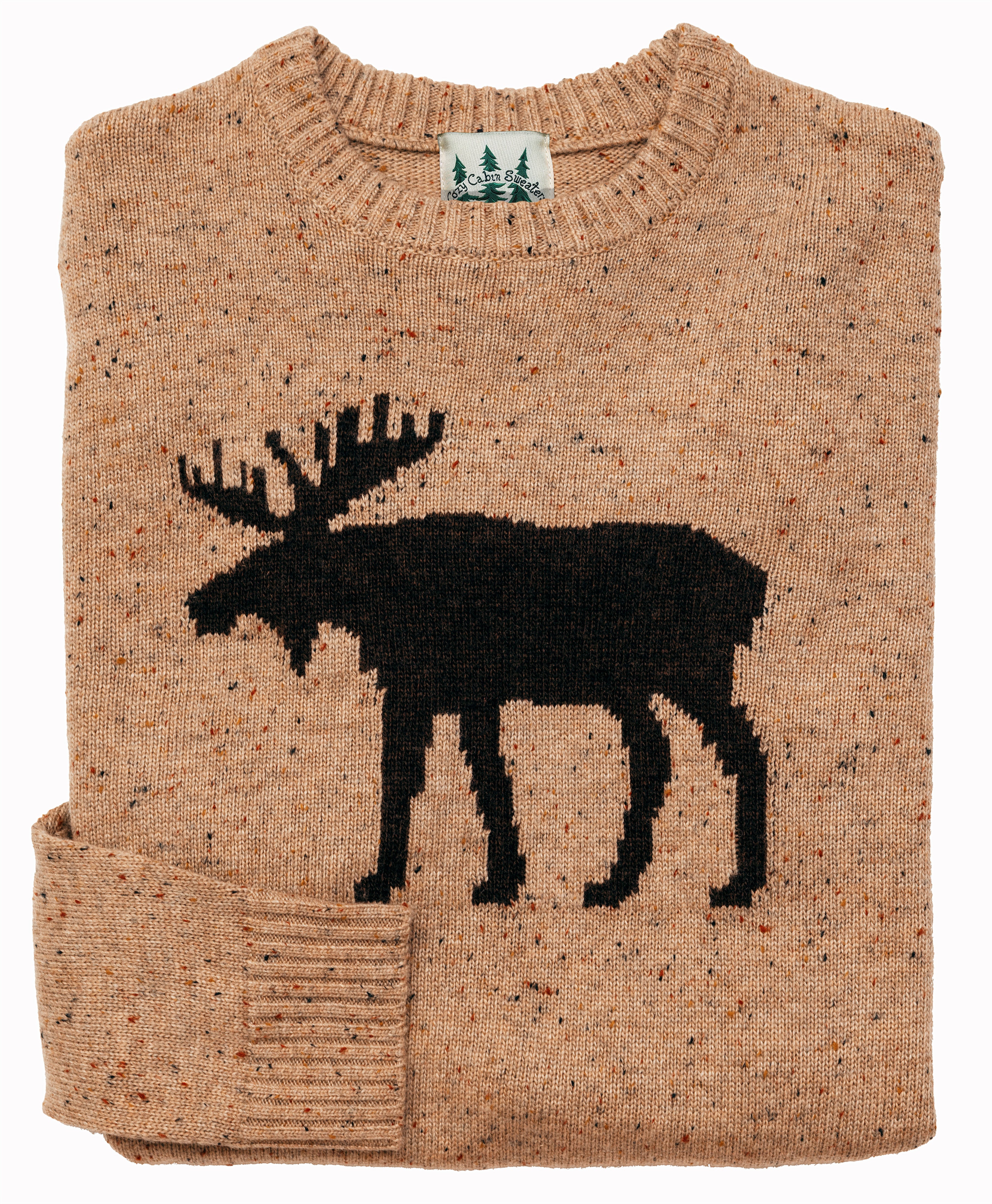 Moose Crossing Donegal Sweater