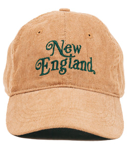 The New England Classic Corduroy Hat in Tan