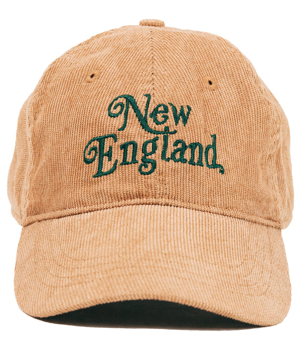 The New England Classic Corduroy Hat in Tan
