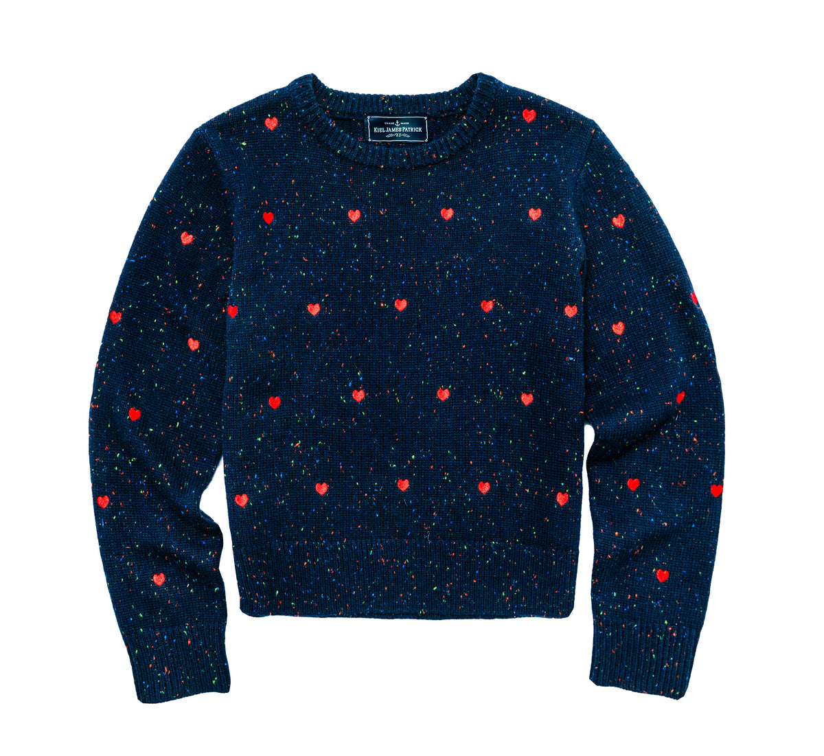 Heart Donegal Sweater