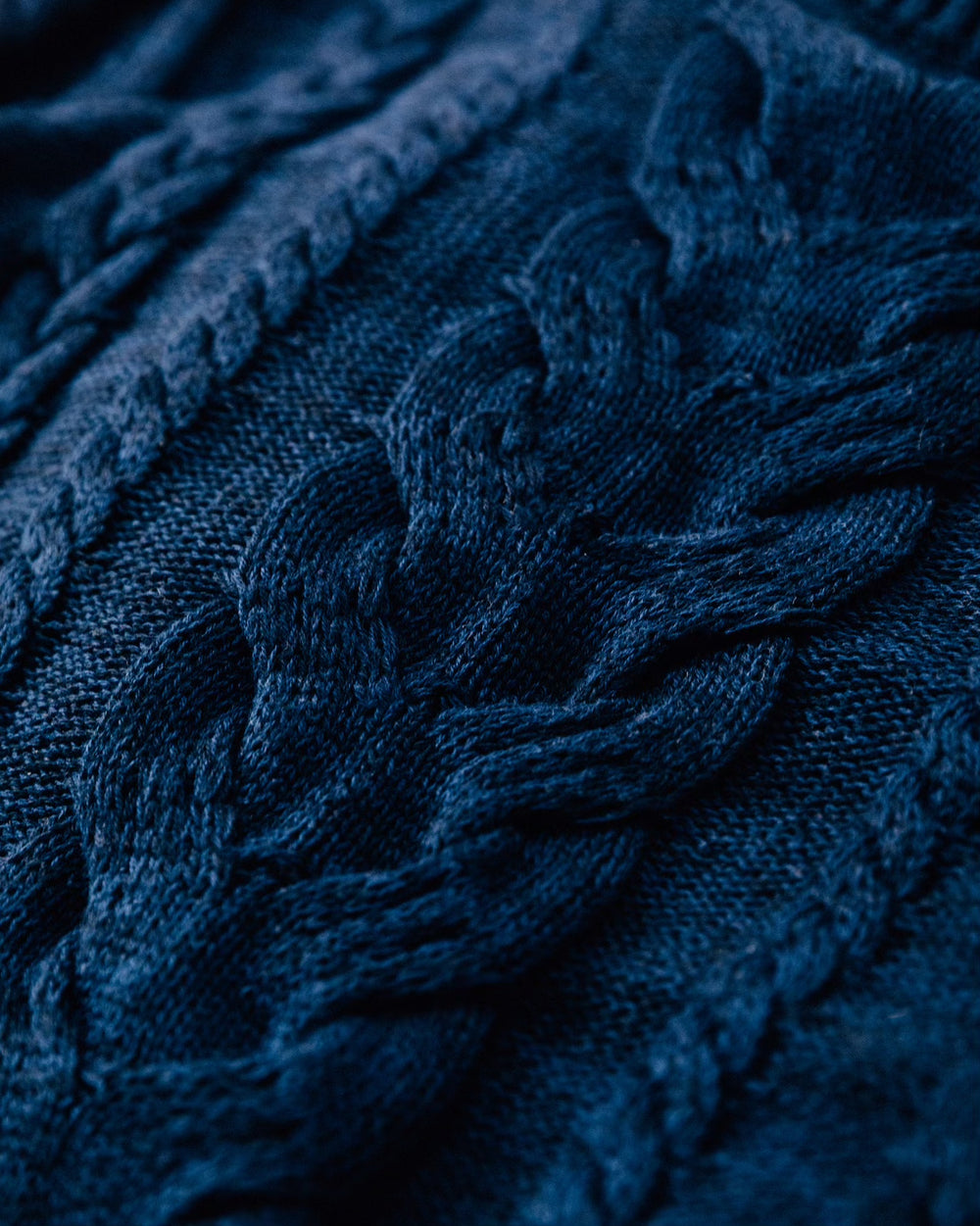 NavySailorKnitCableKnitSweater