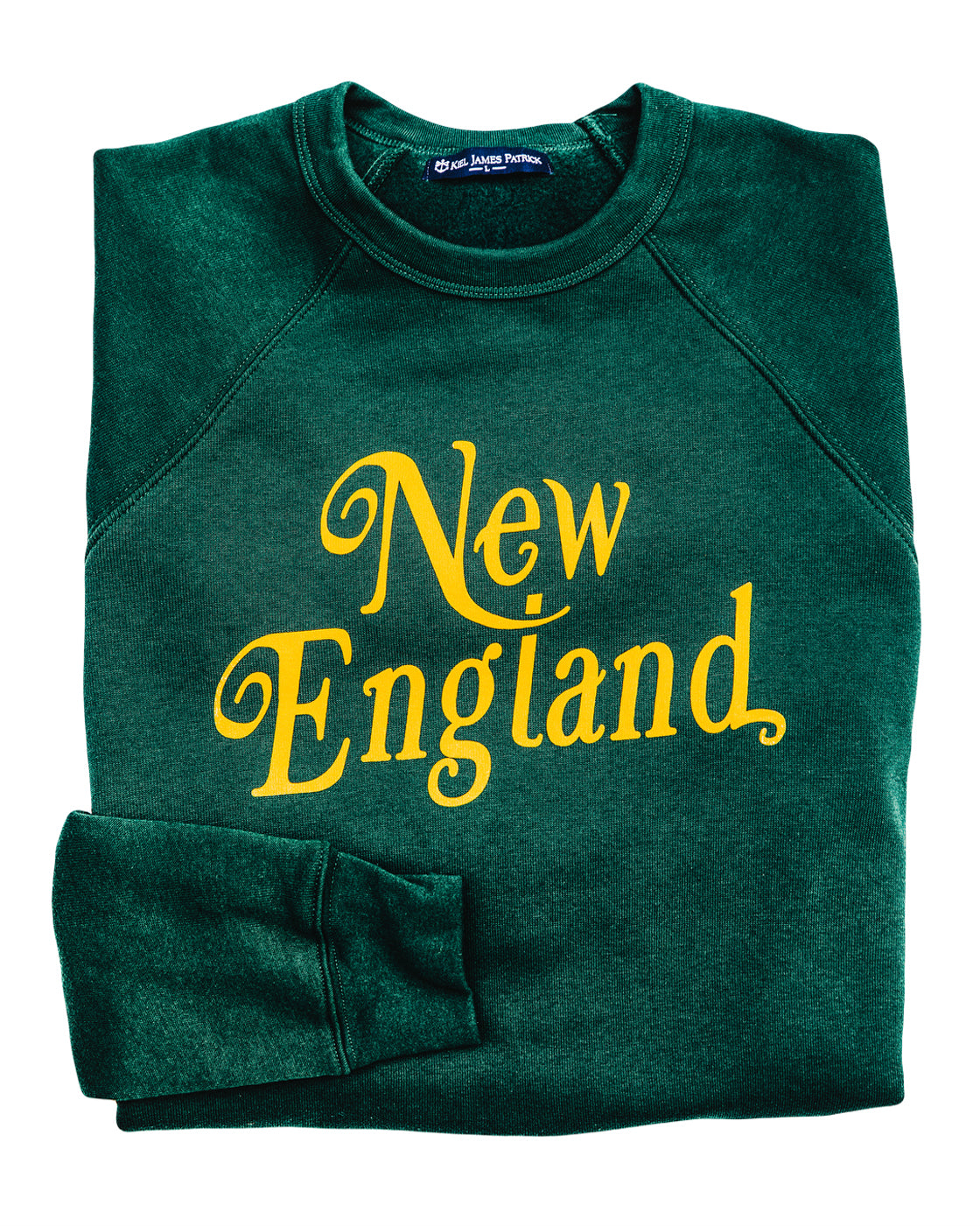 New England Crewneck Sweatshirt in Green
