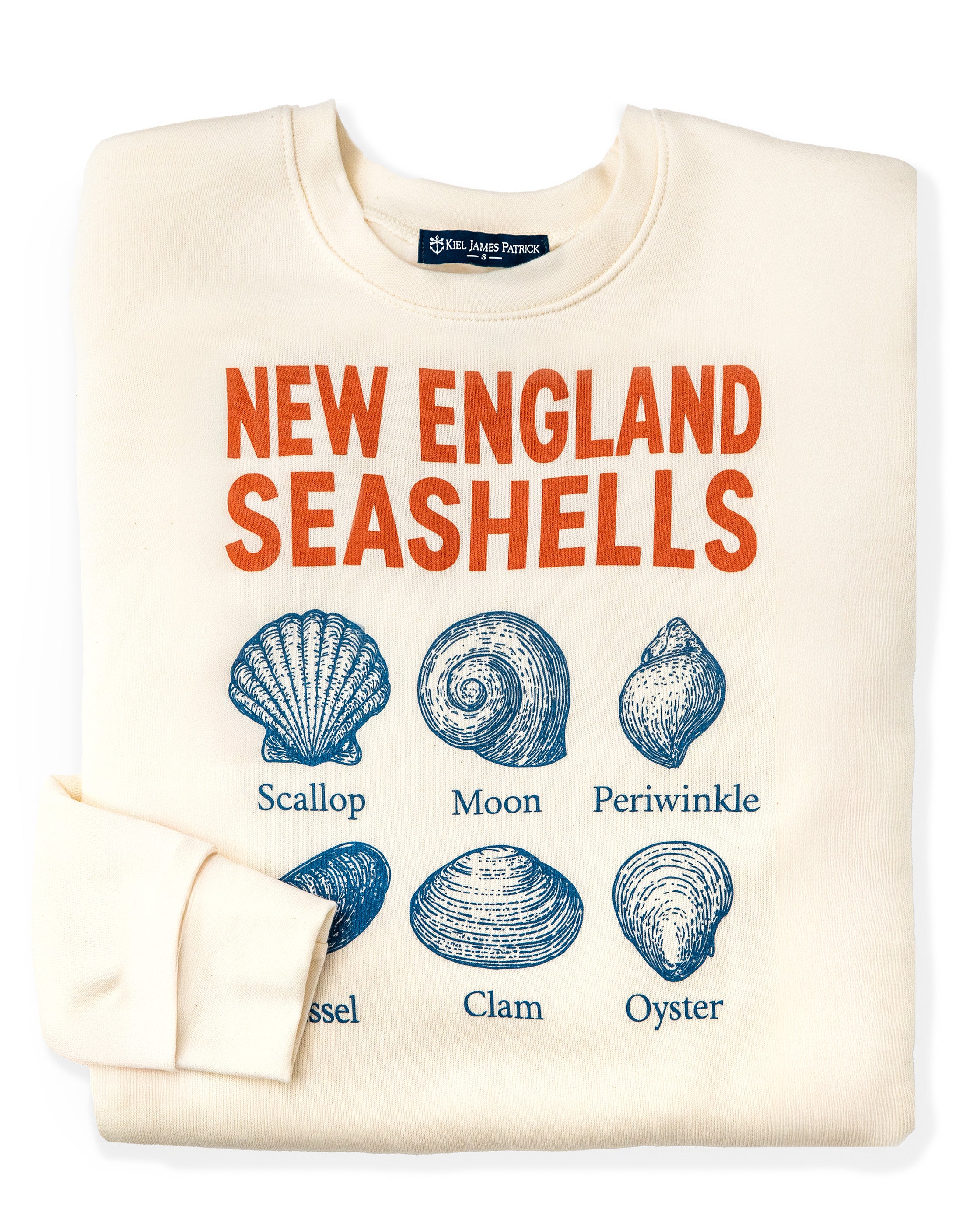 New England Seashells Crewneck Sweatshirt