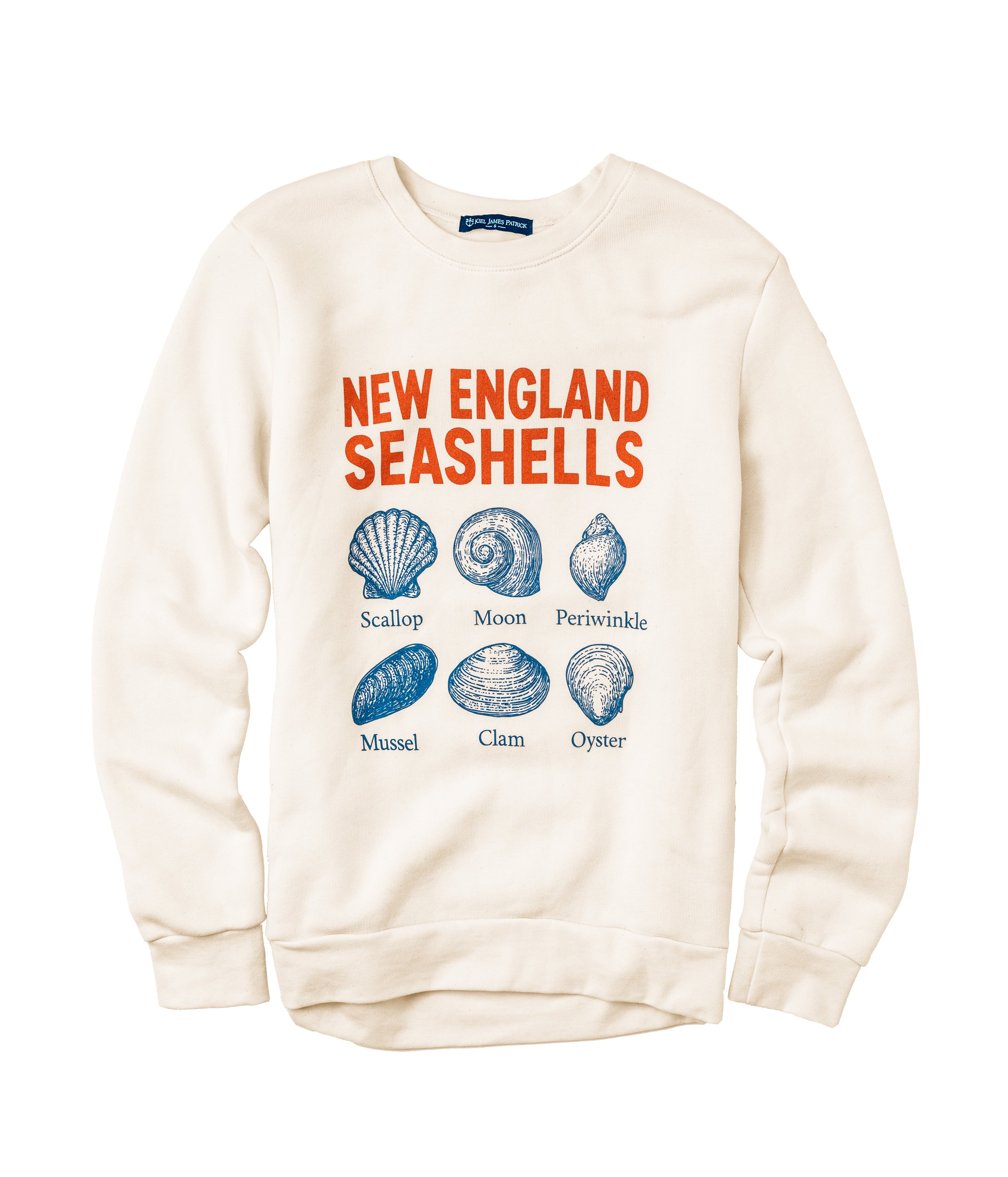 New England Seashells Crewneck Sweatshirt