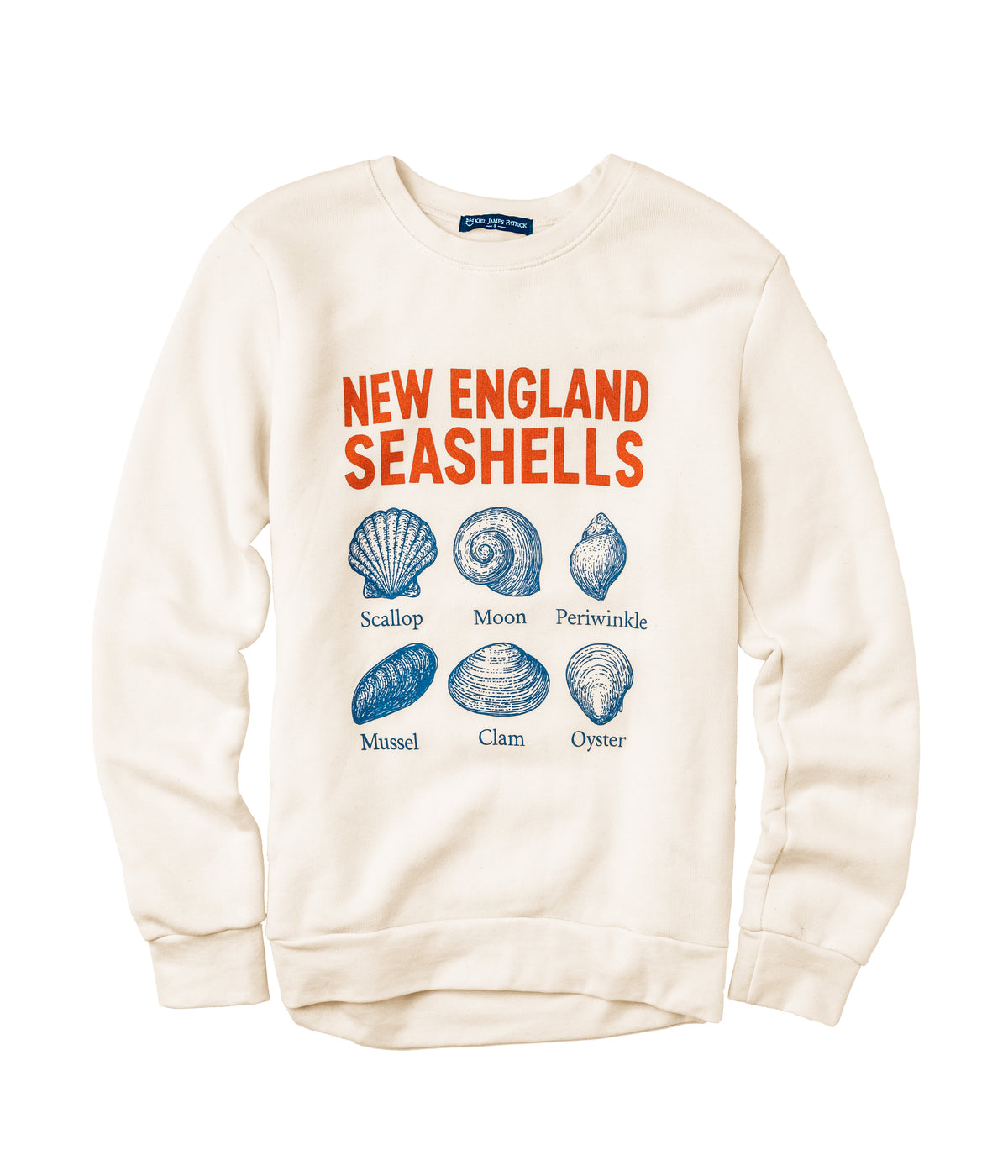 New England Seashells Crewneck Sweatshirt
