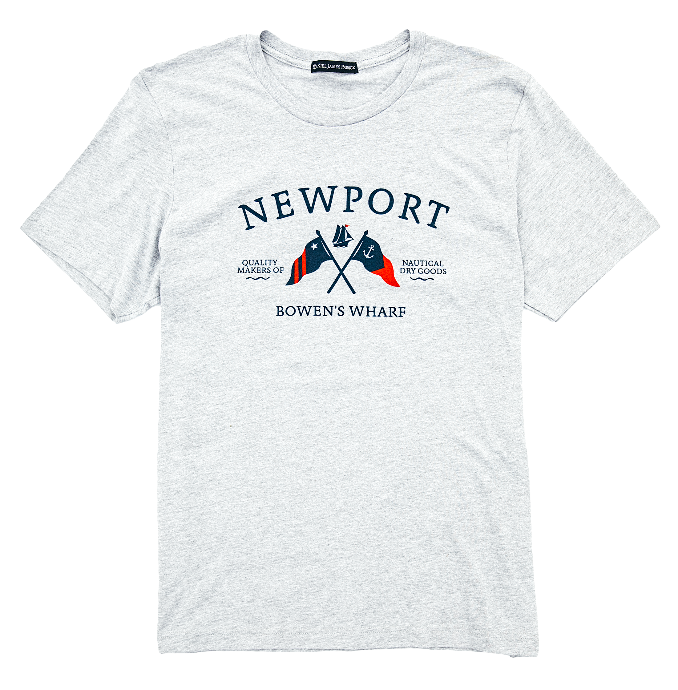 Newport Bowen's Wharf Flag Graphic T-Shirt