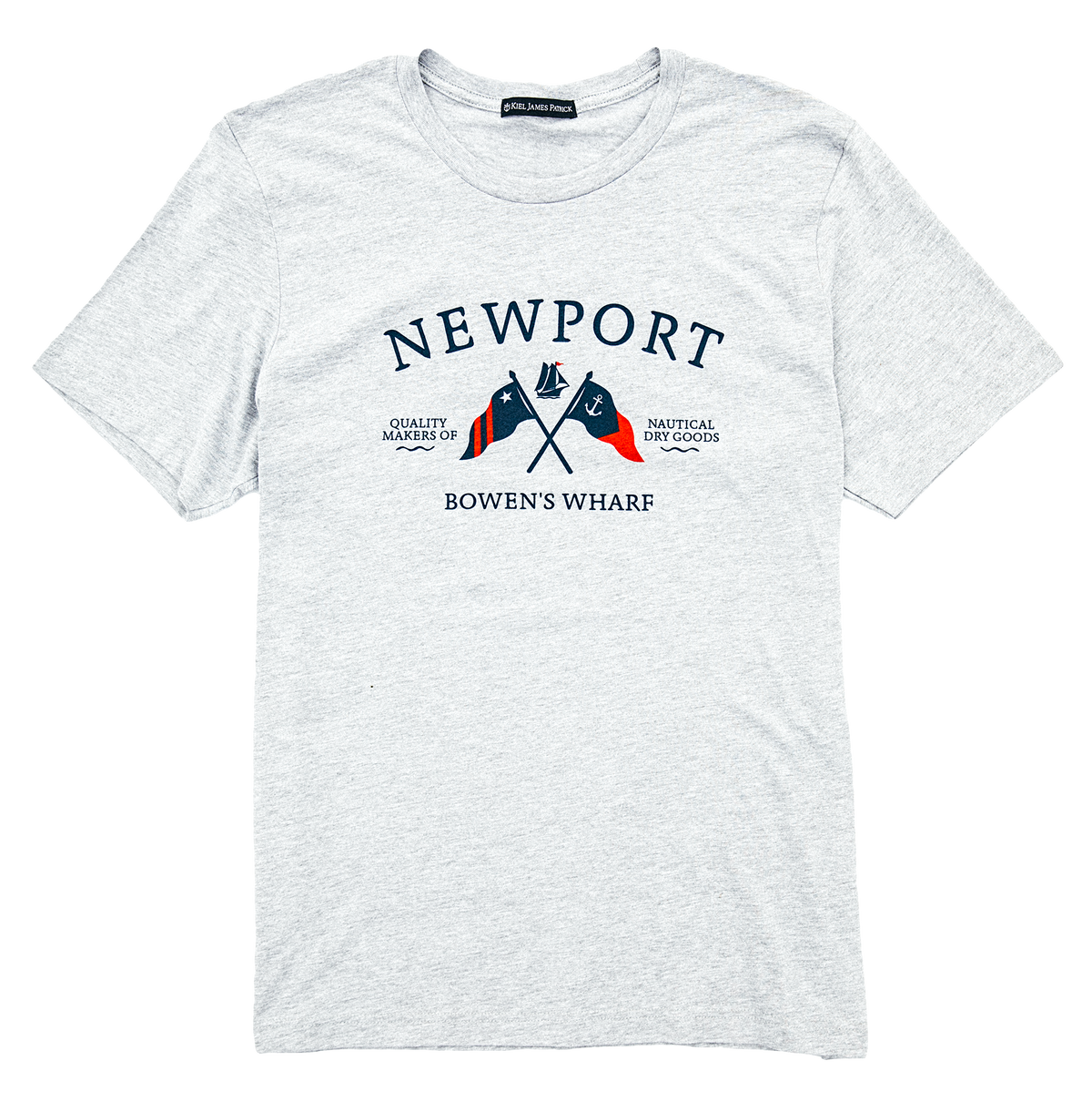 Newport Bowen's Wharf Flag Graphic T-Shirt
