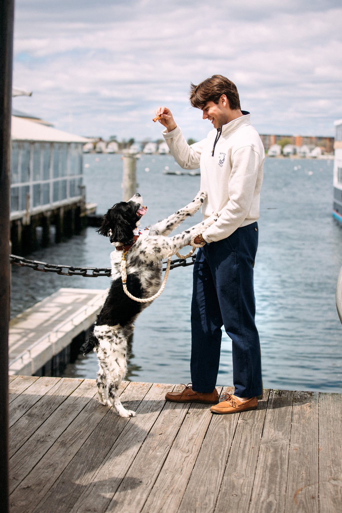 Newport Chino Pants in Navy