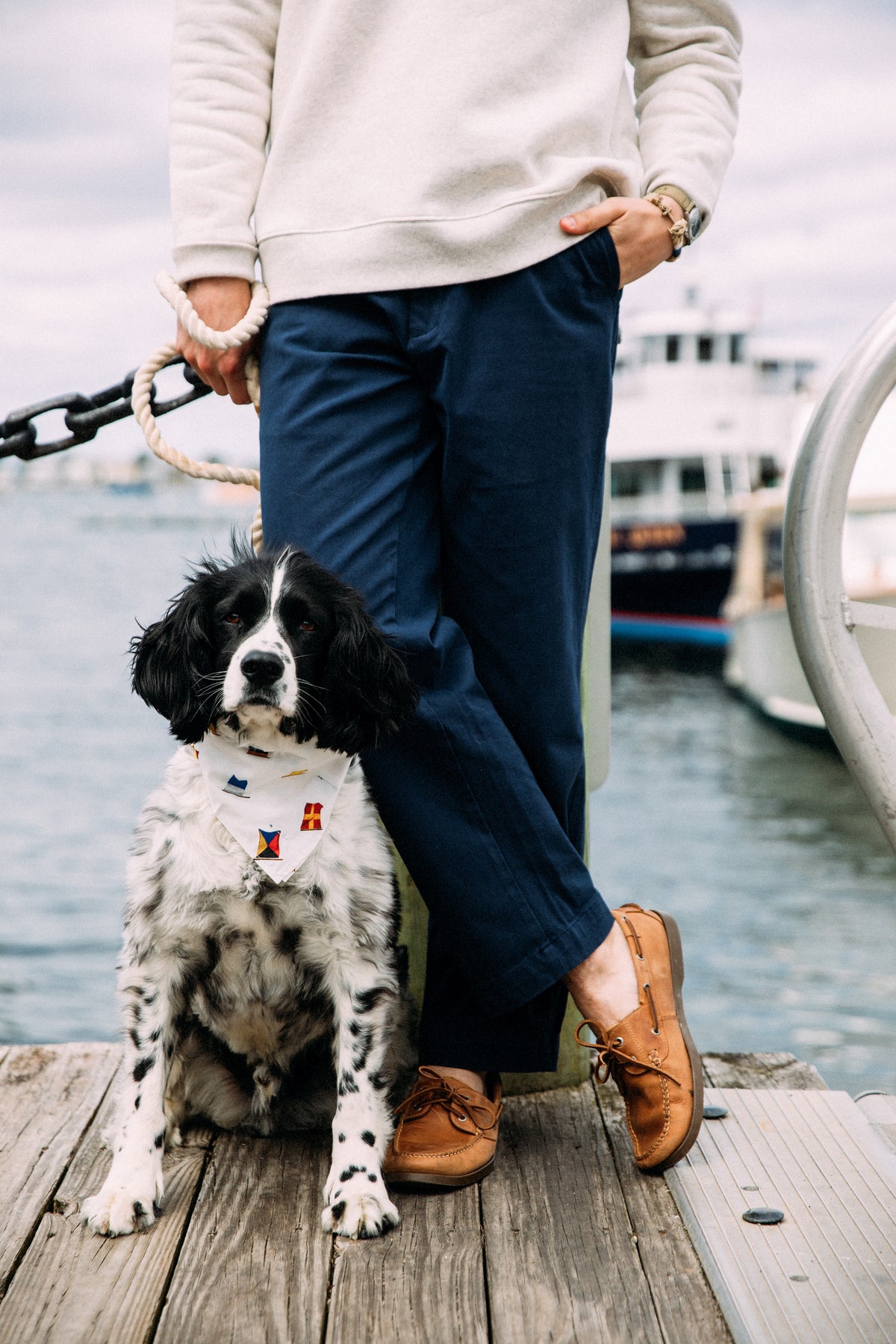 Newport Chino Pants in Navy