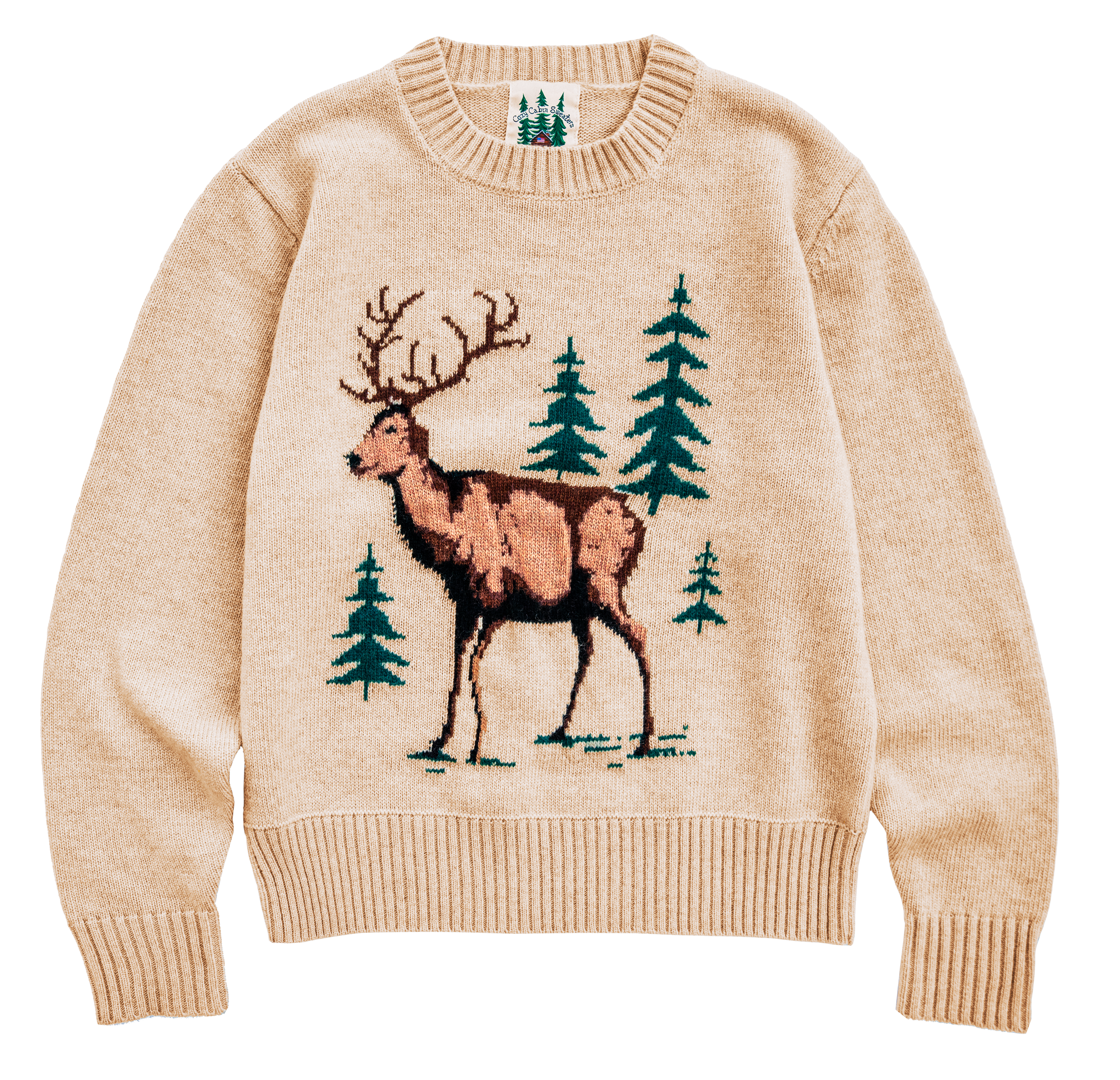 North Woods Deer Sweater