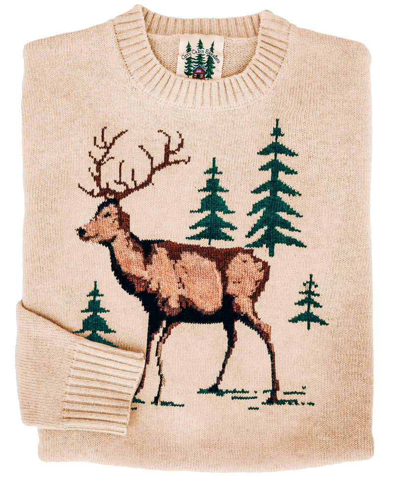 North Woods Deer Sweater