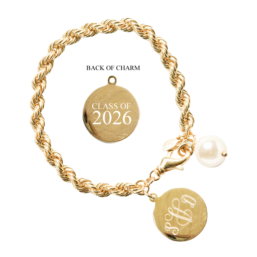 Oceana Engravable Graduation Bracelet