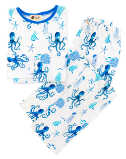 Octopus Garden Long Sleeve Pajama Set