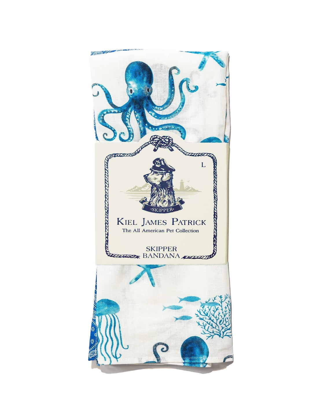 Octopus Garden Dog Bandana