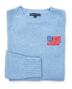 Old Glory Embroidered Sweater (Men's)